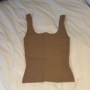Babaton Sculpt Knit Squareneck Tank